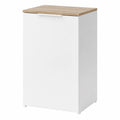 Aparador Vicco Wido Blanco 50x80 cm con Estante Espacio Ahorro