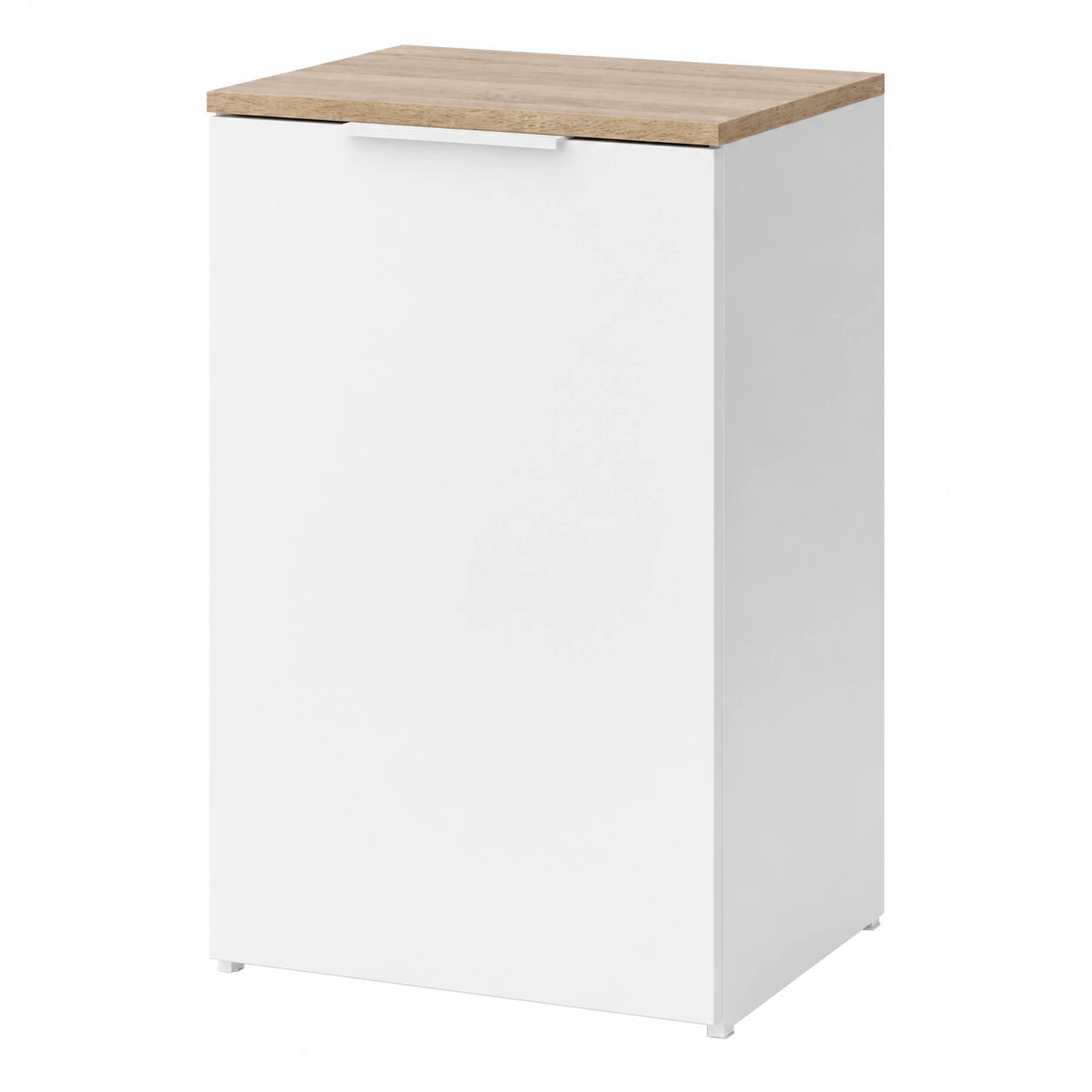 Aparador Vicco Wido Blanco 50x80 cm con Estante Espacio Ahorro