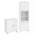 Vicco Muebles de Baño Maris 60 cm, Mueble para Lavabo y Columna