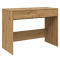 Escritorio Moderno de Madera Roble Artesanal 101x50x76.5 cm
