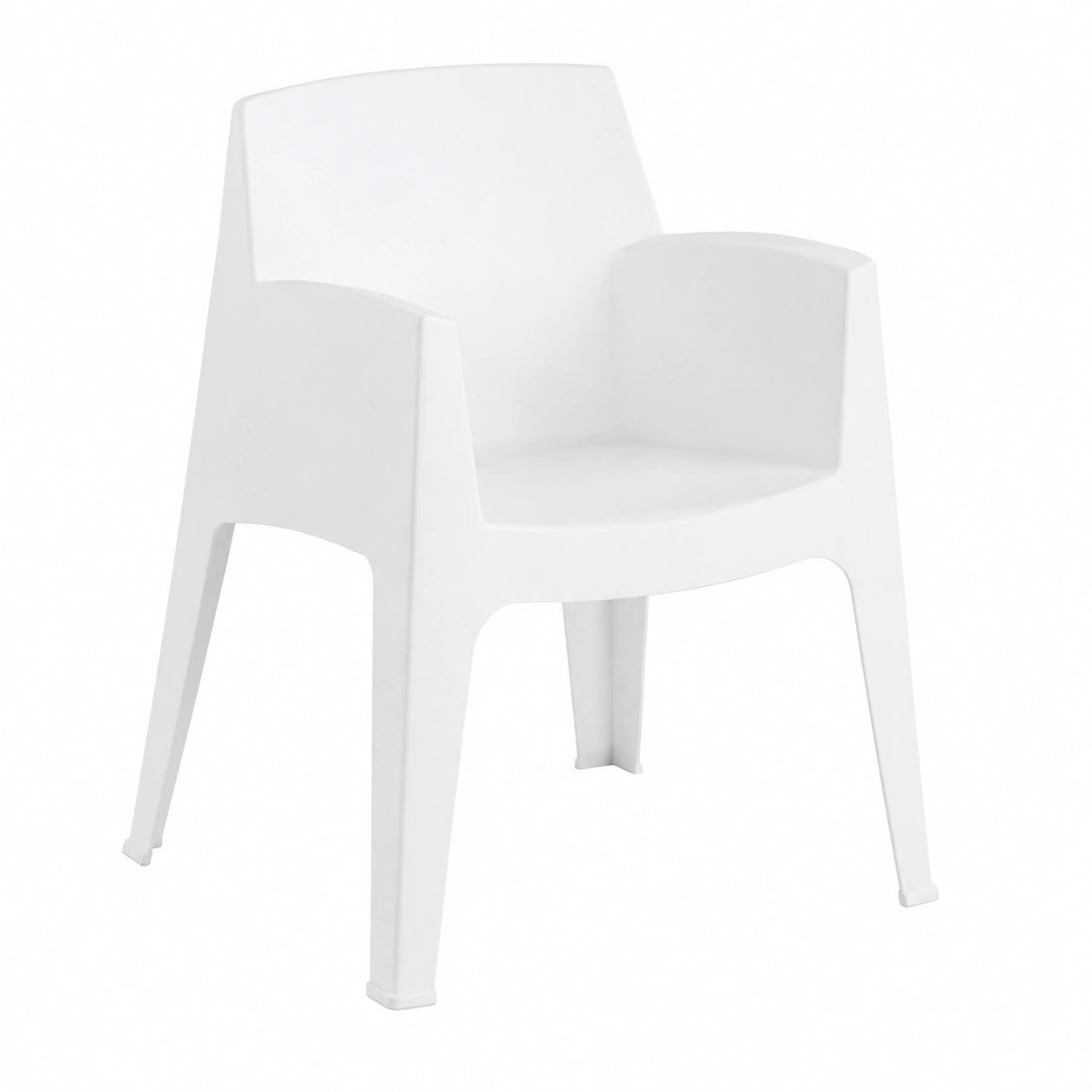 Conjunto de Muebles de Jardín para Exterior de 2 Plazas en Color Blanco