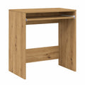 Escritorio Moderno de Roble 78x43x79 cm con Cajón, Mueble de Oficina Compacto y Ergonómico
