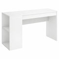 Escritorio Multifuncional Rimobel con Estante y Cajón - Blanco 74x115x50 cm